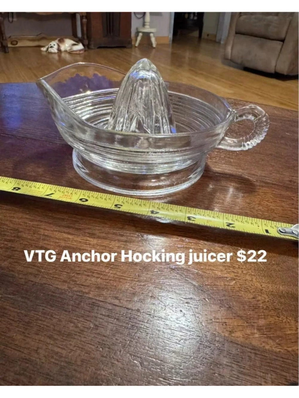 Vintage Anchor Hocking Juicer